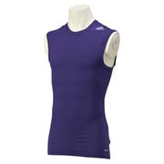 AJ448-D82083-J/O [Techfit (テックフィット) BASE スリーブレスシャツ メンズ Oサイズ カレッジパープル/カレッジパープル]