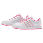 NEOHOOPS VS K ジュニアサイズ 24.0cm ランニングホワイト/ディーバ/ソーラーピンク [F76558-240]