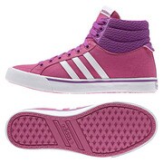 スニーカー NEOPARK ST MID (ネオパークSTミッド) レディース 24.0cm ピンク/ランニングホワイト/フラッシュピンクS15 [F97727-240]