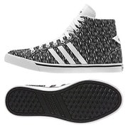 スニーカー NEOPARK ST MID (ネオパークSTミッド) レディース 23.0cm ランニングホワイト×ランニングホワイト×コアブラック [F97730-230]