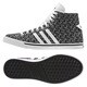 スニーカー NEOPARK ST MID (ネオパークSTミッド) レディース 24.5cm ランニングホワイト×ランニングホワイト×コアブラック [F97730-245]