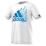 JPF08-S17205-J130 [グラフィック ビッグロゴ 半袖Tシャツ ボーイズ 130cm ホワイト]