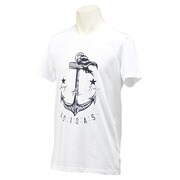 GYQ71-S25073-J/S [SC アンカーTシャツ メンズ メンズ Sサイズ ホワイト/カレッジネイビー]