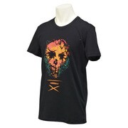 GYQ70-S25074-J/S [SC サマースカルTシャツ メンズ Sサイズ ブラック/ブラック]