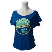 GYQ48-S26484-J/L [STR APR トロピカルTシャツ レディース Lサイズ サーフブルーS15/ブラッシュイエローS15]