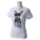 GYQ43-S26493-J/L [STR APR ドッグTシャツ レディース Lサイズ ホワイト/MGH ソリッドグレー]