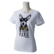 GYQ43-S26493-J/L [STR APR ドッグTシャツ レディース Lサイズ ホワイト/MGH ソリッドグレー]