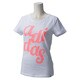 GYR27-S26620-J/S [STR APR ロゴTシャツ レディース Sサイズ ホワイト/ライトフラッシュレッド S15]