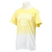 GYR01-S26709-J/XO [STR APR グラデーションTシャツメンズ メンズ XOサイズ ホワイト/ブライトイエロー]
