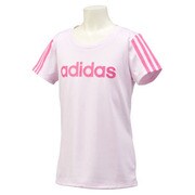 KAU29-S90482-J140 [adidasjewel Climalite 半袖Tシャツ ガールズ 140cm クリアピンク]