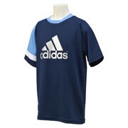 KAX47-S90749-J160 [adidas24/7 CLIMALITE 半袖Tシャツ2 ボーイズ 160cm カレッジネイビー]