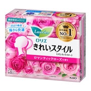 ロリエ きれいスタイル ロマンティックローズの香り 14cm 72枚入 [パンティライナー]