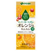 ビタミンフルーツ オレンジ＆カムカムMix 紙パック200ml×24本 [果実果汁飲料]