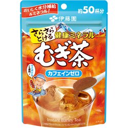 健康ミネラルむぎ茶 粉末 40g チャック付き袋タイプ
