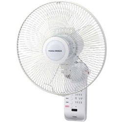 YUASA 壁掛け扇風機 YTW-383SR ホワイト ヨドバシ.com - ユアサプライムス 壁掛け扇風機 リモコン付き