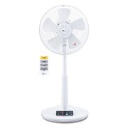 リビング扇風機 リモコン付 ホワイト UF-AR30H W