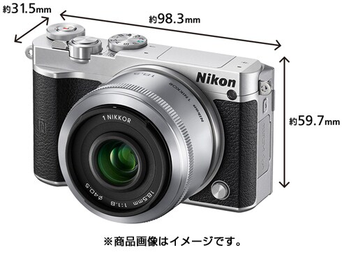 ヨドバシ.com - ニコン NIKON Nikon 1 J5 標準パワーズームレンズキット ブラック [ボディ＋交換レンズ「NIKKOR VR  10-30mm f/3.5-5.6PD-ZOOM ブラック」] 通販【全品無料配達】