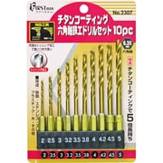 No.2307 [六角軸チタンドリルセット 10PC]