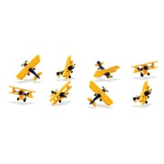 12-3449 [Safari レプリカ グッドラックミニシリーズ 飛行機 12個入]