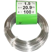 調整作業用 石崎剣山 盆栽用アルミ線 白 1.5mm 100g