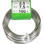 調整作業用 石崎剣山 盆栽用アルミ線 白 2.5mm 100g