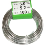 調整作業用 石崎剣山 盆栽用アルミ線 白 3.0mm 100g