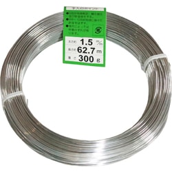 調整作業用 石崎剣山 盆栽用アルミ線 白 1.5mm 300g