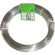 調整作業用 石崎剣山 盆栽用アルミ線 白 2.0mm 300g