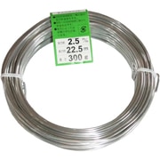 調整作業用 石崎剣山 盆栽用アルミ線 白 2.5mm 300g