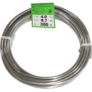 調整作業用 石崎剣山 盆栽用アルミ線 白 4.0mm 300g