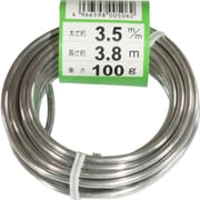 調整作業用 石崎剣山 盆栽用アルミ線 白 3.5mm 100g