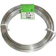 調整作業用 石崎剣山 盆栽用アルミ線 白 3.5mm 300g