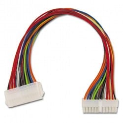 ATX用電源延長ケーブル 30cm WAX-2430A