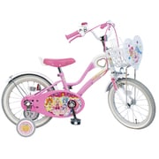 キッズ車 ピンク×ホワイト 16型自転車 GO！プリンセスプリキュア
