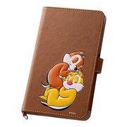 スマートフォン汎用 ディズニー ポップアップ レザーケース Lサイズ(合皮) チップ＆デール RT-DSPJL/CD