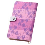 スマートフォン汎用 ディズニー ノスタルジック レザーケース Lサイズ(合皮) ピグレット RT-DSPRL/PG