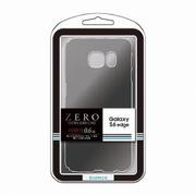 GALAXY S6 edge用 超極薄ハードケース ZERO HARD クリアブラック LP-GS6EHTCBK