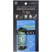 IMD-F415BK [合金フレーム付 ガラスフィルム iPhone 6/6s 4.7インチ用 BK]
