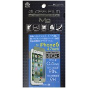 IMD-F415SV [合金フレーム付 ガラスフィルム iPhone 6/6s 4.7インチ用 SV]
