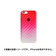 染 Diamond Cut [iPhone 6/6s用ケース DHシリーズ レッド]