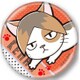 ポリカバッジ ハイキュー 音駒ネコ孤爪 [キャラクターグッズ]