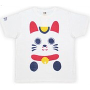 BU1142332 [和柄Tシャツ まねき猫 美白 Mサイズ]