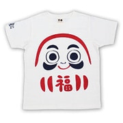 BU1142335 [和柄Tシャツ 福だるま 美白 LLサイズ]