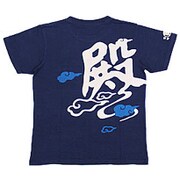 BU1142348 [和柄Tシャツ 殿 藍 Mサイズ]