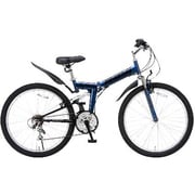 マウンテンバイク 26型 外装18段変速(フロント3段×リア6段) ダークブルー MTB-2618RR