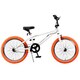 BMX 20型 変速なし ホワイト/オレンジ BM-20R