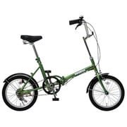 小径車（ミニベロ） 16型 変速なし カーキ MF-16R