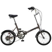 小径車（ミニベロ） 16型 外装6段変速 シルバー MF-166R