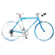 ロードバイク 480mm 700×25C 外装14段変速(フロント2段×リア7段) スカイブルー R+717 PEGASUS
