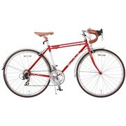 ロードバイク 480mm 700×28C 外装14段変速(フロント2段×リア7段) ワインレッド R+718 UrbanTourist